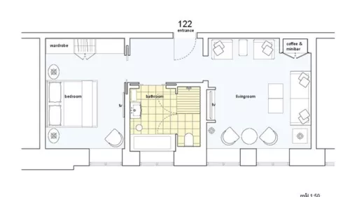 Værelse 122, Superior One Bedroom Suite-800px