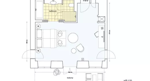 Værelse 103, Deluxe Junior Suite-800px